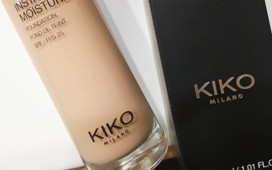 Il nuovo fondotinta di Kiko Milano con aloe vera